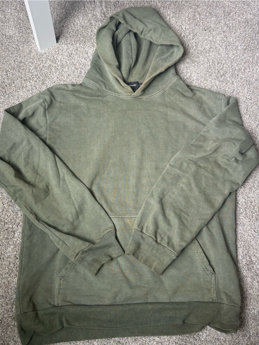 TALENTLESS Olive Green Women's Hoodie